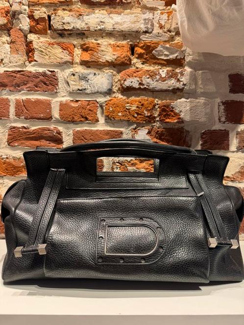 Delvaux Benjamin GM, Handtassen en Accessoires, Tassen | Schooltassen, Zo goed als nieuw, Zwart, Ophalen of Verzenden