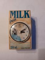 Horloge lait Vintage Pop art 90, Collections, Autres types, Utilisé, Enlèvement ou Envoi