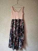 Zomerse Peach & Bloemen High-Low Jurk van DressFo - Maat S, DressFo, Ophalen of Verzenden, Roze, Maat 36 (S)