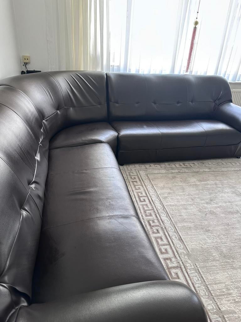 Hoekzetel, Ophalen, Zo goed als nieuw, Leer