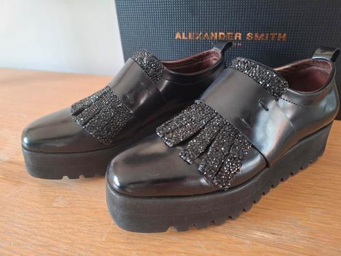 Alexander Smith 36 derby's met strass, Kleding | Dames, Schoenen, Zo goed als nieuw, Zwart, Ophalen of Verzenden