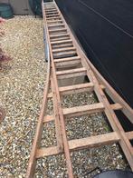 Houten ladder, Doe-het-zelf en Bouw, Ladders en Trappen, Ophalen, Ladder