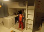 SMASTAD Ikea hoogslaper met bureau en kleerkast, Kinderen en Baby's, Kinderkamer | Stapelbedden en Hoogslapers, Ophalen, Gebruikt
