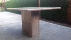 Marmeren tafel 140 x 90, 50 tot 100 cm, 100 tot 150 cm, Rechthoekig, Zo goed als nieuw