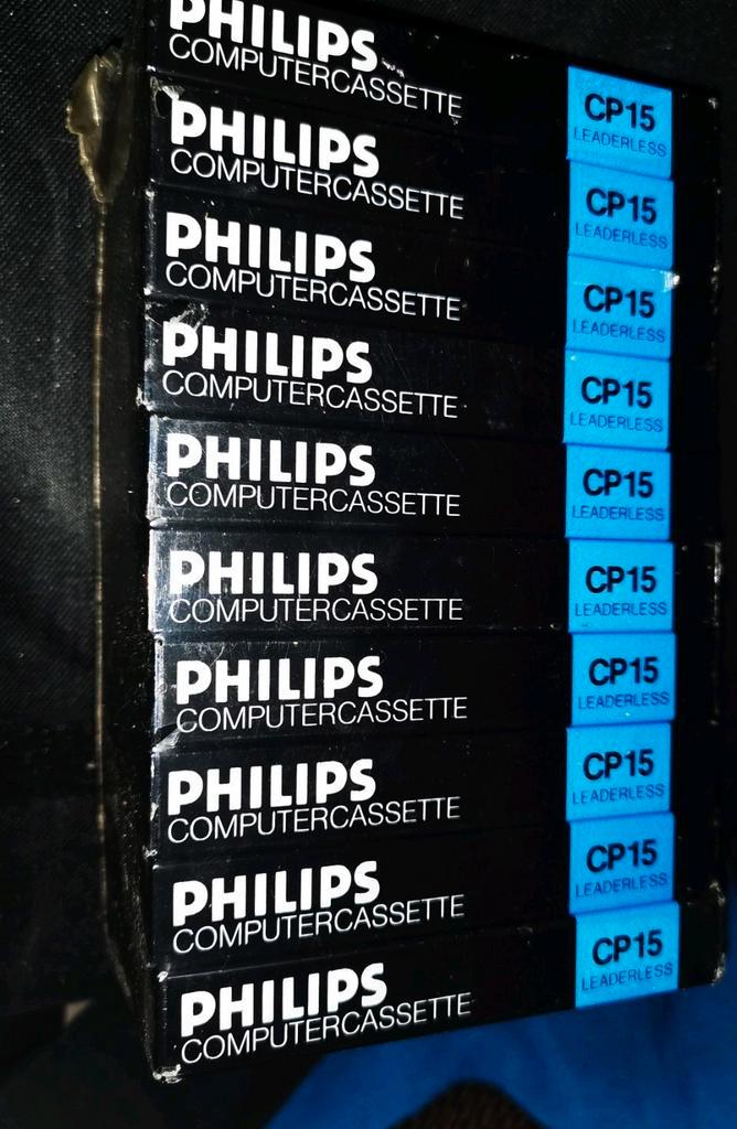 PHILIPS - CP 15- computer cassettes (1987) , Computers en Software, Overige Computers en Software, Nieuw, Ophalen of Verzenden