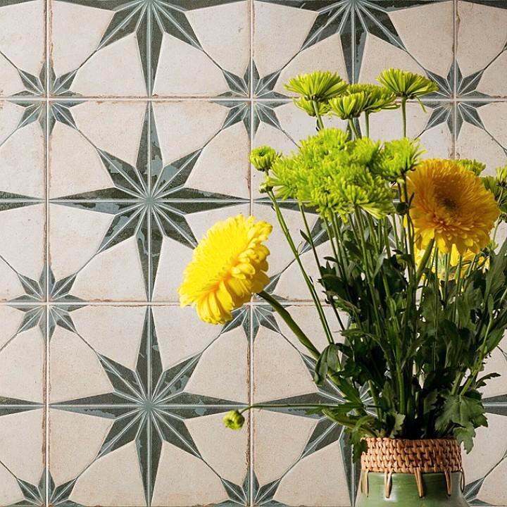 Vintage tegels - Portugese vloertegels - vintage vloertegels, Doe-het-zelf en Bouw, Overige Doe-Het-Zelf en Bouw, Nieuw, Verzenden