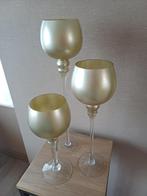 kandelaars/windlichten, Huis en Inrichting, Ophalen, Goud