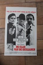 filmaffiche Alain Delon le clan des siciliens filmposter, Verzamelen, Posters, Ophalen of Verzenden, A1 t/m A3, Zo goed als nieuw