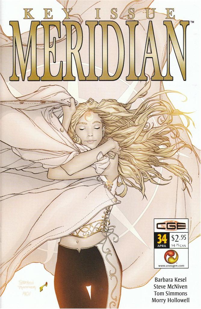 Crossgen Comics - Meridian # 34, Boeken, Strips | Comics, Gelezen, Eén comic, Amerika, Ophalen of Verzenden