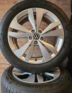 18 inch VW ID.3 Velgenset 5x112 Continental 6mm profiel, Ophalen, 18 inch, 215 mm, Banden en Velgen