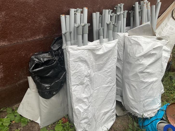 Zwembad  4.0m x 2.0m x 99cm, Tuin en Terras, Zwembaden, Gebruikt, Inbouwzwembad, Ophalen