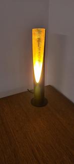 Tafellamp zwart/goudkleurig Barotto 35cm, Minder dan 50 cm, Metaal, Zo goed als nieuw, Ophalen