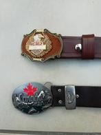 Ceinture, Kleding | Heren, Riemen en Ceintuurs, Bruin, Echt leder, Minder dan 95 cm, Ophalen of Verzenden