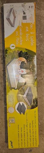 Zandbak, Ophalen, Nieuw