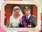 Blikken doos van het vorsten paar in nieuw staat, Verzamelen, Koningshuis en Royalty, Ophalen of Verzenden, Zo goed als nieuw