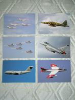 6 postkaarten vliegtuigen  21 cm x 14 cm, Zo goed als nieuw, Kaart, Foto of Prent, Ophalen