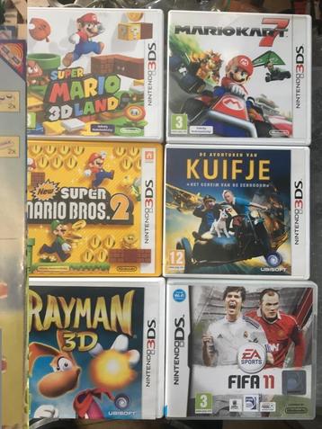 Collectie Nintendo 3DS games beschikbaar voor biedingen