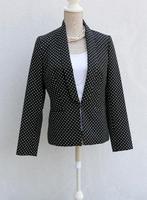 Mooie Caroll T40 blazer met stippen, Kleding | Dames, Jasjes, Kostuums en Pakken, Maat 38/40 (M), Zwart, Nieuw, Ophalen of Verzenden