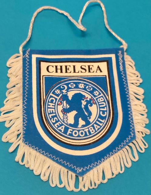 Chelsea fc football club 1980s prachtig vintage vaantje, Verzamelen, Sportartikelen en Voetbal, Zo goed als nieuw, Ophalen of Verzenden