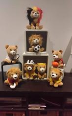Collectie van 8 leeuwtjes Olympics Team Belgium, Ophalen of Verzenden