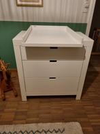 Witte commode met verzorgings zone, Kinderen en Baby's, Kinderkamer | Commodes en Kasten, Ophalen, Commode