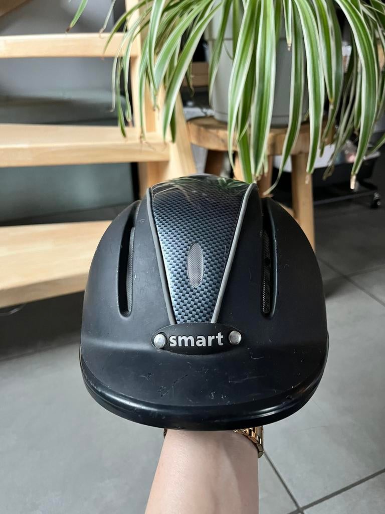 Paardrij helm kindermaat, Dieren en Toebehoren, Paardrijkleding, Zo goed als nieuw, Ophalen