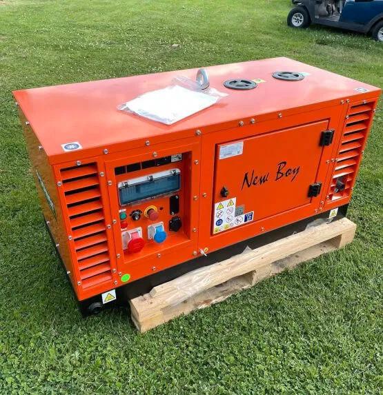 Kubota Newboy EPS113TDE 230v en 380v NIEUW!, Articles professionnels, Machines & Construction | Générateurs