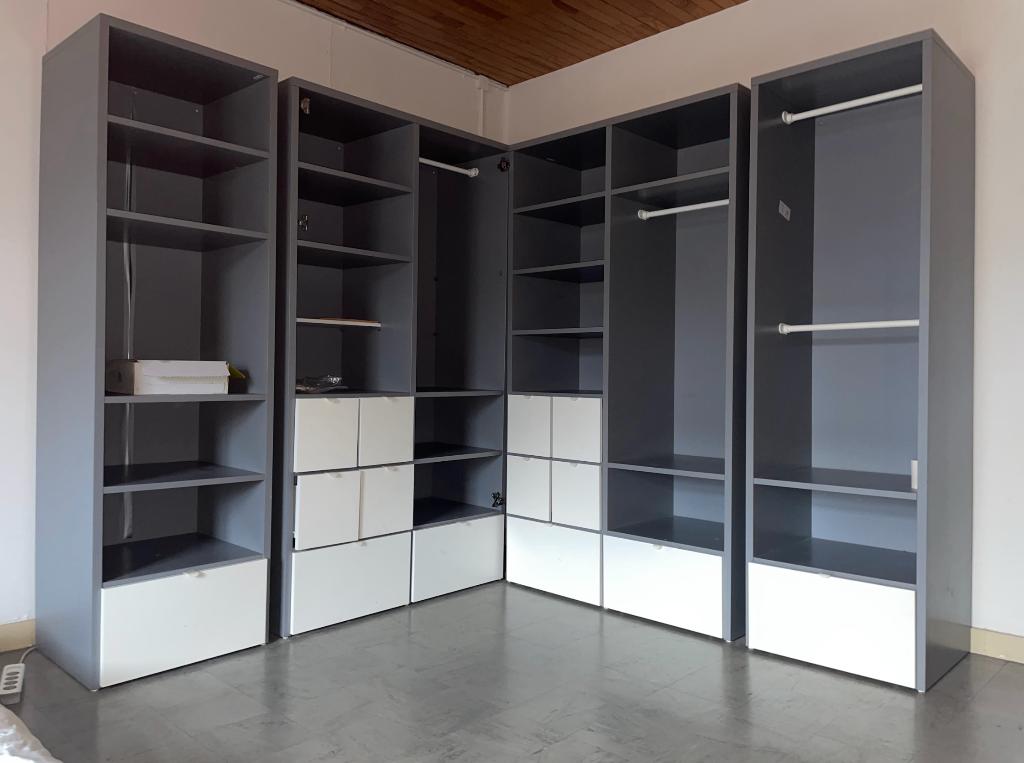 Visthus Ikea Wardrobes, Maison & Meubles, Armoires | Penderies & Garde-robes, Utilisé, 200 cm ou plus, Enlèvement ou Envoi