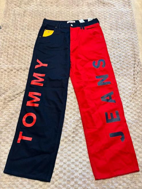 Pantalon Tommy Jeans authentique,DAISY Low Rise Baggy,, Kleding | Dames, Spijkerbroeken en Jeans, Zo goed als nieuw, Blauw, Ophalen of Verzenden