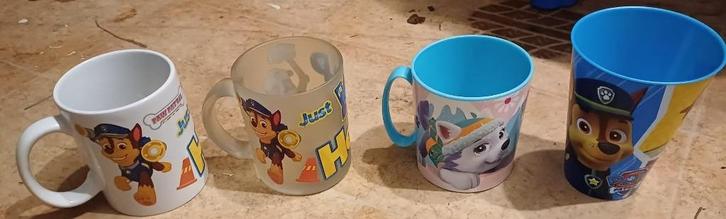 Paw Patrol mokken/bekers, Kinderen en Baby's, Overige Kinderen en Baby's, Ophalen