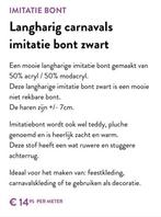 Zwart imitatie bond, Ophalen of Verzenden