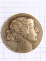 1911 Médaille de Bronze, Eugène J. De Bremaecker. Vanité, Bronze, Enlèvement ou Envoi