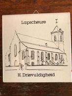 wandtegeltje    LAPSCHEURE, Enlèvement ou Envoi, 1980 à nos jours, Affranchie, Flandre Occidentale