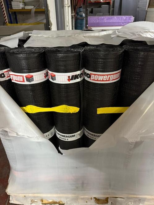ROOFING 4MM IKO POWERGUM, Doe-het-zelf en Bouw, Dakpannen en Dakbedekking, Nieuw, Dakleer, Zwart, 15 m² of meer, Ophalen