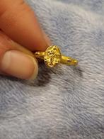 Goudkleurig rozenkrans ringetje maria, Handtassen en Accessoires, Ringen, Ophalen of Verzenden, Zo goed als nieuw