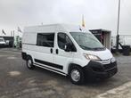 citroen jumper l2h2 140pk 2024 dubbel/cabine 18000km 25950e, Auto's, Bestelwagens en Lichte vracht, Voorwielaandrijving, Stof