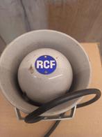 RCF PLASTIC HOORN LUIDSPREKER MET DRIVER voor moto of auto, Ophalen of Verzenden, Gebruikt