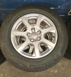 4x originele Audi Q5 velgen + Michelin banden M+S sneeuwvlok, Auto-onderdelen, Banden en Velgen, Ophalen, Gebruikt, Velg(en), 17 inch