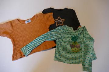 3 t-shirts: Fred&Ginger, Claude Vell, K3: 6 jaar beschikbaar voor biedingen