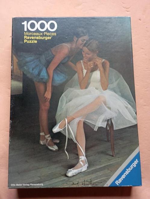 343) Puzzel David Hamilton Ballerinas (1977), Hobby en Vrije tijd, Denksport en Puzzels, Zo goed als nieuw, Legpuzzel, 500 t/m 1500 stukjes