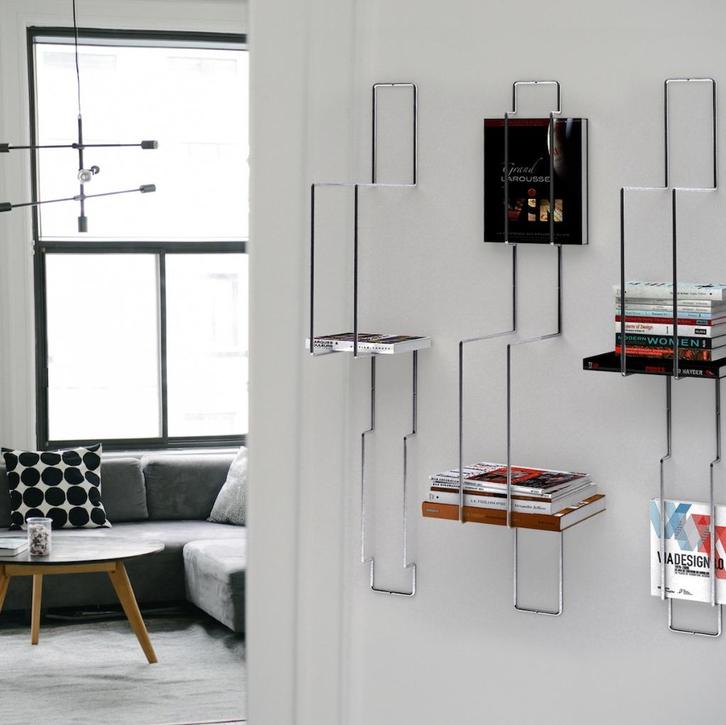 Etagère / module de bibliothèque GRIDx4, Huis en Inrichting, Kasten | Boekenkasten, Nieuw, Minder dan 50 cm, 100 tot 150 cm, 25 tot 50 cm