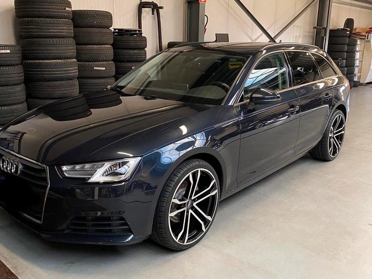 Audi A4+Avant+2.0+TDI+NaviPlus-Xenon+LED, Auto's, Audi, Particulier, A4, Diesel, Break, 5 deurs, Handgeschakeld, Blauw, Zwart
