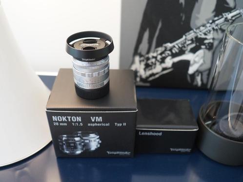 Voigtlander Nokton 28mm f1,5 CM II, Audio, Tv en Foto, Foto | Lenzen en Objectieven, Nieuw, Groothoeklens, Ophalen of Verzenden
