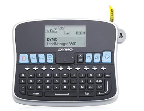 Dymo Label Manager 360D nieuw, Informatique & Logiciels, Étiqueteuses, Neuf, Qwerty, Étiquette en bande, Enlèvement ou Envoi