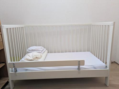 Ikea Gulliver bed 60 x 120 cm + bedhek + Aerosleep, Kinderen en Baby's, Kinderkamer | Bedden, Zo goed als nieuw, Matras, Ophalen