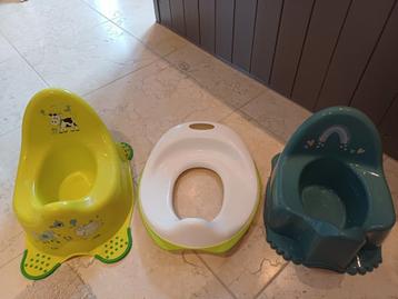 Wcpotjes en wcbrilverkleiner beschikbaar voor biedingen