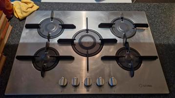 Scholtès gasfornuis, Electroménager, Tables de cuisson, Enlèvement, Utilisé, Gaz, 5 zones de cuisson ou plus