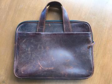 Laptop tas DECODED Leder/Leather