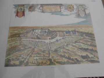 Cassel 1649 fortifications Vue de Cassel J. Blaeu, Enlèvement