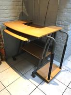 Computertafel op wielen pc tafel Bureau, Huis en Inrichting, 70 tot 120 cm, 40 tot 80 cm, Ophalen of Verzenden, 70 tot 120 cm